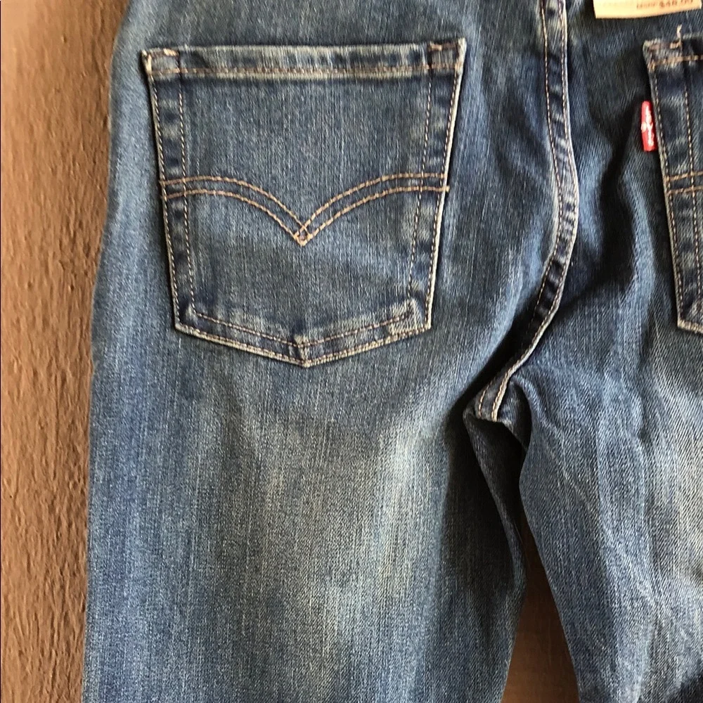 Levi’s Strauss Boys Classic Denim Skinny Jeans